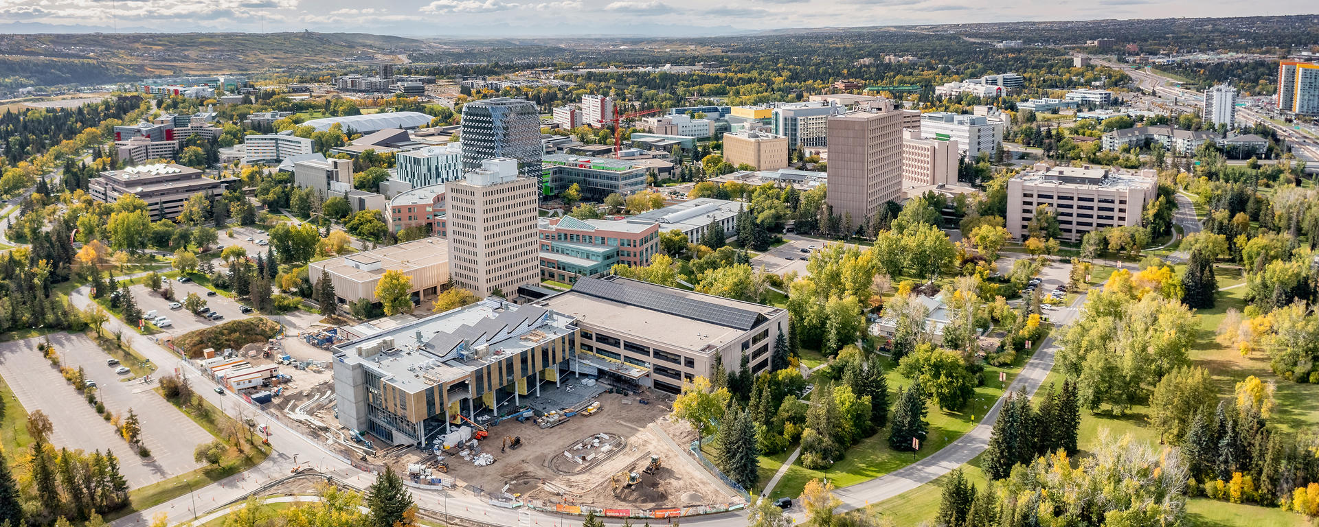 Mathison Hall aerial