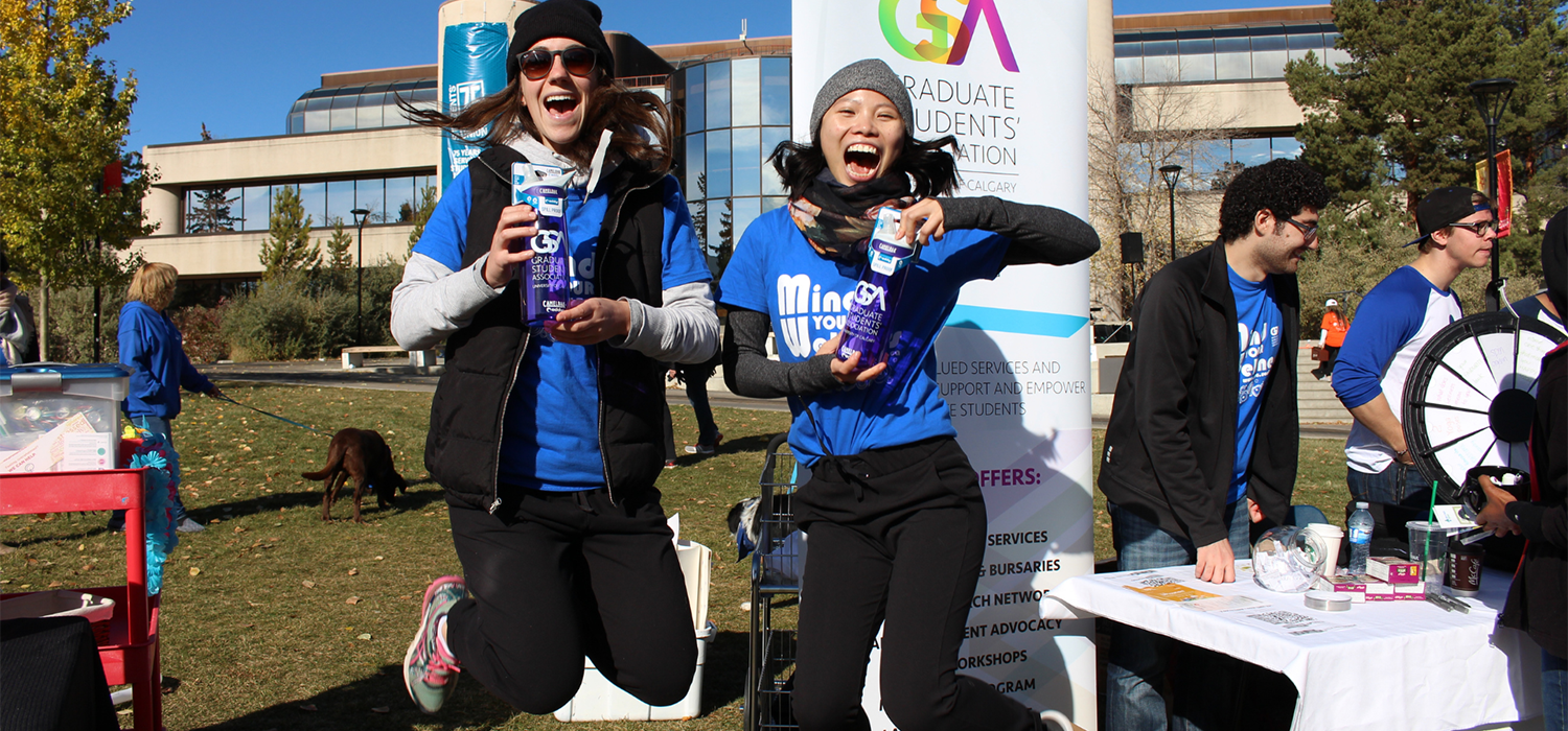 GSA volunteers at Outrun the Stigma event