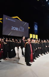 University of Calgary in Qatar's ninth convocation ceremony saw its graduate ranks swell by 120 Bachelor of Nursing and 13 Master of Nursing degrees.