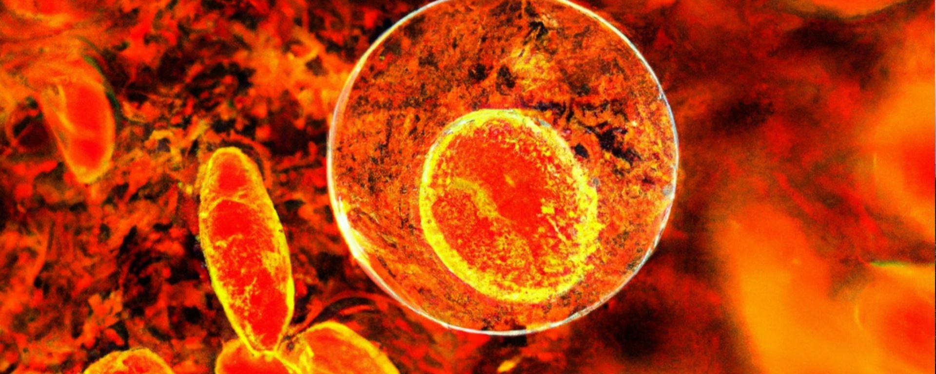 Abstract image of infection biology trainee organization