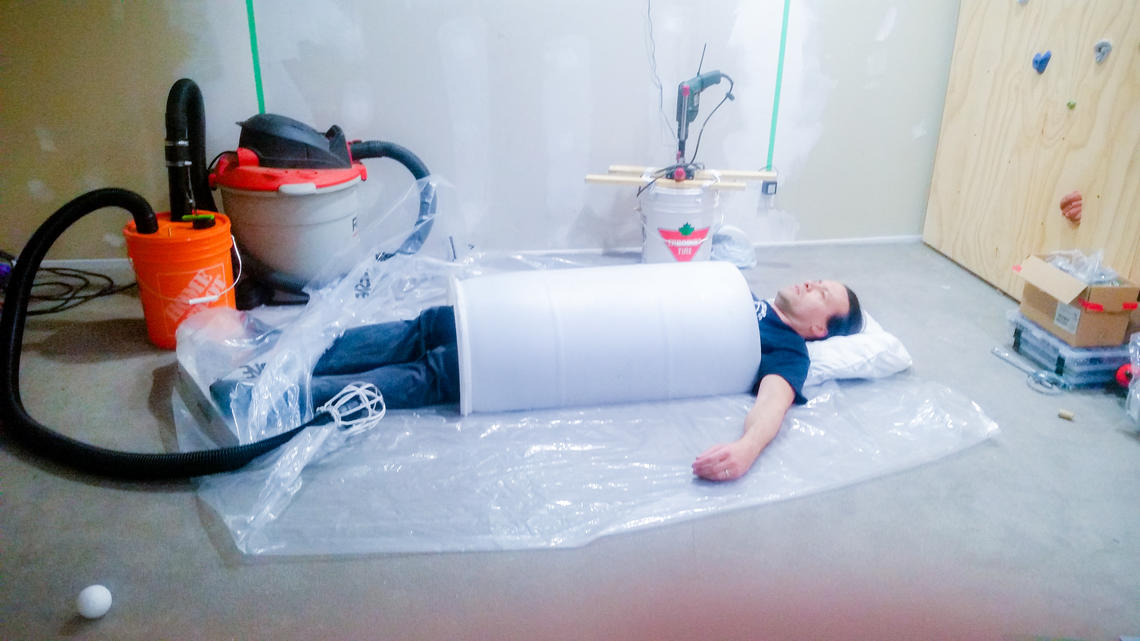 Here's one arm out for access (if you wanted to combine the higher chamber with an arm out for access you'd cut a hole in the side of the arch)