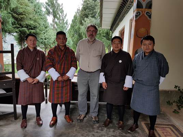 Dr. Susan Cork and her research team is involved in capacity development activities in Bhutan – Tick identification using morphological keys 