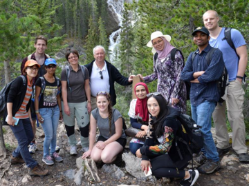 Lab Hike to Grassi Lakes, July 2015