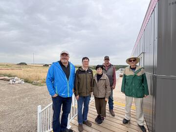 Sept 2024 - Visitors from Thailand’s Chiang Mai University Faculty of Veterinary Medicine with UCVM Associate Dean of Graduate Studies, Dr. David Hall.