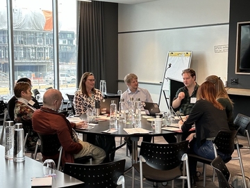 A workshop in progress