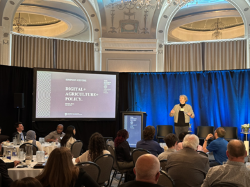 Renate Schmidt speaking at ABDIAG event