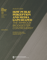 How Public Perception and Media Gaps Shaped The Rimrock Biodigester Controversy report cover
